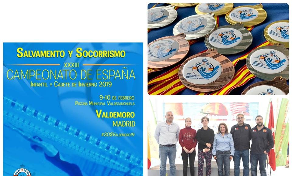 Campeonatos de España Infantil y Cadete de Invierno, 9 y 10 de febrero en Valdemoro (Madrid) #SOSValdemoro19