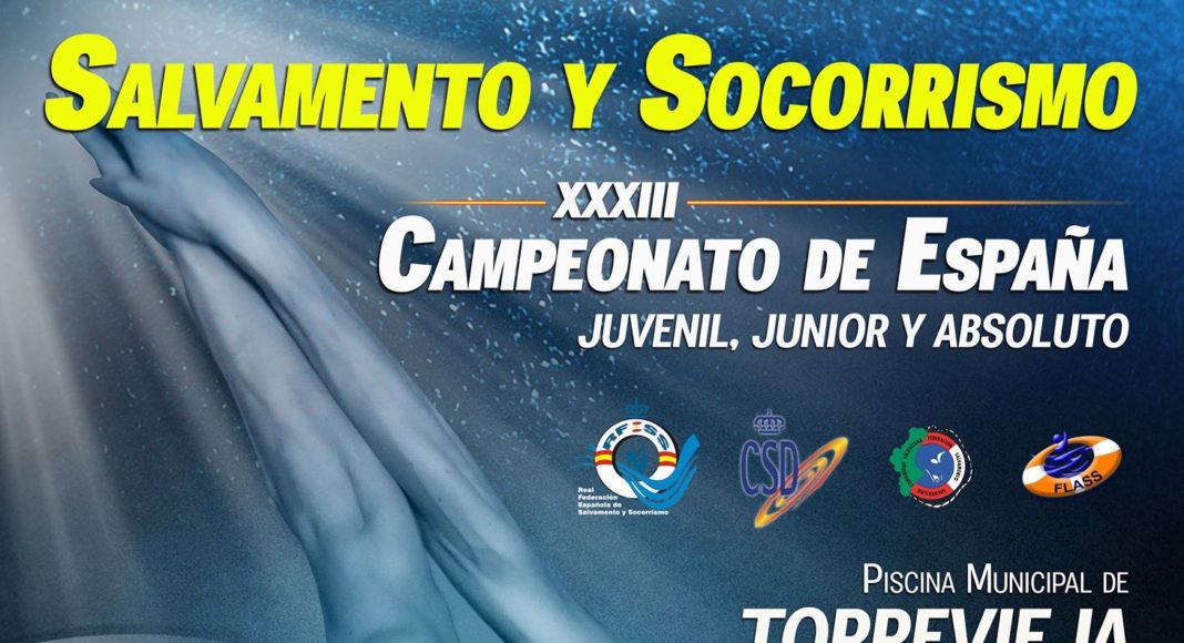 XXXIII Campeonato de España de Salvamento y Socorrismo #SOSTorrevieja19, 1, 2 y 3 de marzo de 2019