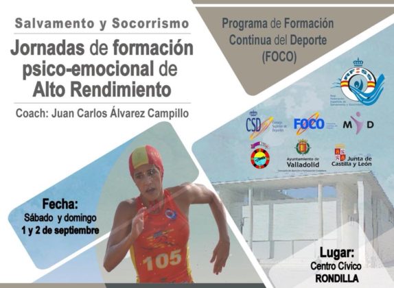 Jornada de gestión psico-emocional de alto rendimiento para deportistas, Valladolid, 1 y 2 de septiembre de 2018