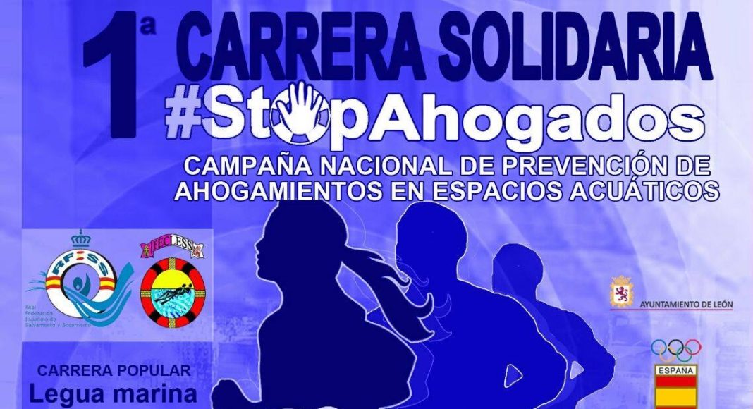 Carrera #StopAhogados, León, 21 de abril de 2018