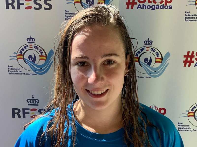 Miriam Martínez Manzano (Club Alcarreño de Salvamento y Socorrismo) es la nueva titular del récorda de España de 200 metros natación con obstáculos junior femenina, con un tiempo de 02.12.00., frente al anterior de 02.14.44.