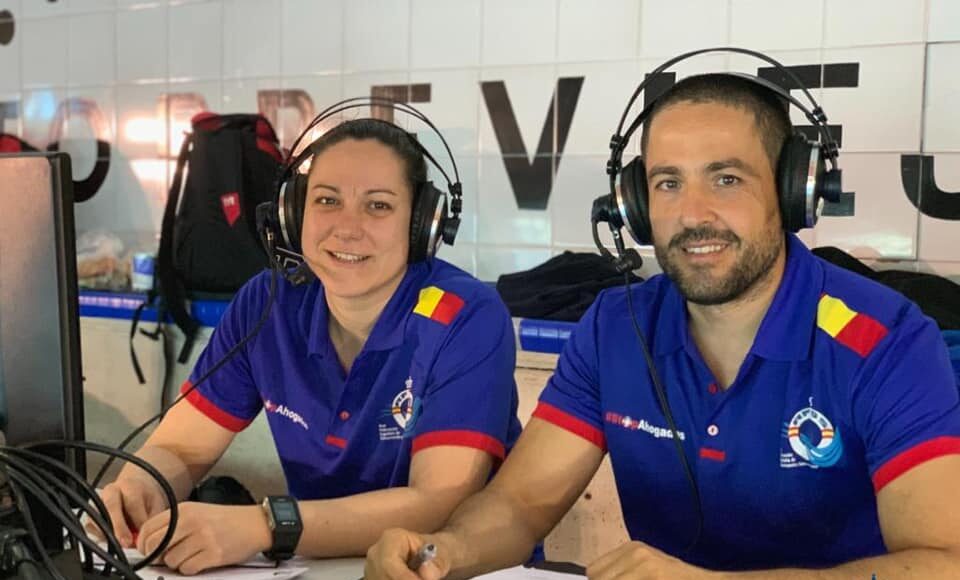 Ana Guimarey y Antonio Triviño se encargaron de la retransmisión del Abierto Internacional-Campeonato de España de Primavera a través de LaLigaSports.