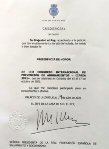 Felipe VI preside el Comité de Honor del CIPREA