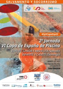Cartel segunda jornada Copa de España de Piscina