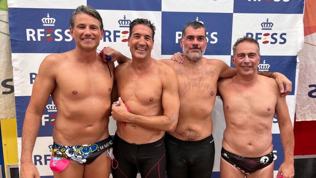 Club Deportivo Shaka Surf Life Saving - Récord de España 4x25 m. relevo remolque de maniquí (01:43:82 frente a 01:44:63).
