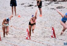 Un instante de la prueba de Sprint playa femenina durante la edición de la pasada temporada. Autor: Javier Sánchez-RFESS