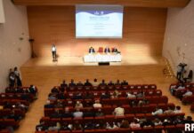 Un momento durante la inauguración del IV Congreso Internacional de Ahogamientos (CIPREA) en el auditorio del Palacio de Congresos y Exposiciones de Córdoba. Autor: Javier Sánchez/RFESS