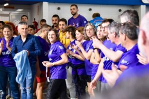 El Club Deportivo Oca SOS, tercer clasificado de España máster de Piscina con 798 puntos.