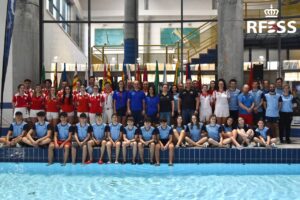Equipo de organización del XII Campeonato de España Máster de Piscina, celebrado en Valladolid en 2025.