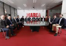 El presidente de la RFESS asiste a la puesta de largo de los nuevos presidentes del Deporte Español