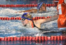 VÍDEO | #SpanishOpen25 – XIII Spanish Open – VI Copa de Europa de Piscina Socorristas femeninas disputan una prueba de salvamento y socorrismo durante el XIII Spanish Open celebrado en la Piscina Municipal Ciudad Deportiva de Torrevieja. Autora: Rosana Fuset-RFESS