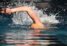 Ourense acoge a 256 socorristas en el Campeonato de España de Invierno Open Un instante de una socorrista en acción durante una prueba de salvamento y socorrismo en un Campeonato de España celebrado en Ourense (Galicia). Autor: Javier Sánchez-RFESS